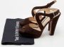 Prada Vintage Pre-owned Suede sandals Brown Dames - Thumbnail 8