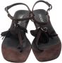 Prada Vintage Pre-owned Suede sandals Brown Dames - Thumbnail 2