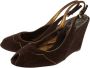 Prada Vintage Pre-owned Suede sandals Brown Dames - Thumbnail 3