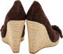 Prada Vintage Pre-owned Suede sandals Brown Dames - Thumbnail 4