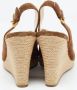 Prada Vintage Pre-owned Suede sandals Brown Dames - Thumbnail 5