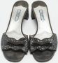 Prada Vintage Pre-owned Suede sandals Gray Dames - Thumbnail 3