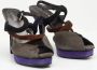 Prada Vintage Pre-owned Suede sandals Multicolor Dames - Thumbnail 3