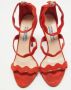 Prada Vintage Pre-owned Suede sandals Orange Dames - Thumbnail 3