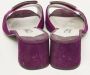 Prada Vintage Pre-owned Suede sandals Purple Dames - Thumbnail 4