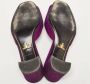 Prada Vintage Pre-owned Suede sandals Purple Dames - Thumbnail 5