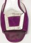 Prada Vintage Pre-owned Suede sandals Purple Dames - Thumbnail 6