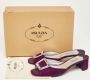 Prada Vintage Pre-owned Suede sandals Purple Dames - Thumbnail 8