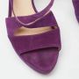 Prada Vintage Pre-owned Suede sandals Purple Dames - Thumbnail 7