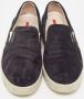 Prada Vintage Pre-owned Suede sneakers Black Dames - Thumbnail 3