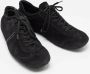 Prada Vintage Pre-owned Suede sneakers Black Heren - Thumbnail 4