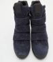 Prada Vintage Pre-owned Suede sneakers Blue Dames - Thumbnail 3