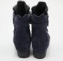 Prada Vintage Pre-owned Suede sneakers Blue Dames - Thumbnail 5