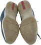 Prada Vintage Pre-owned Suede sneakers Blue Dames - Thumbnail 5