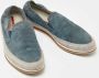 Prada Vintage Pre-owned Suede sneakers Blue Heren - Thumbnail 4