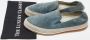 Prada Vintage Pre-owned Suede sneakers Blue Heren - Thumbnail 9
