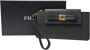 Prada Vintage Tweedehands Boogdetail Leren Clutch - Thumbnail 2