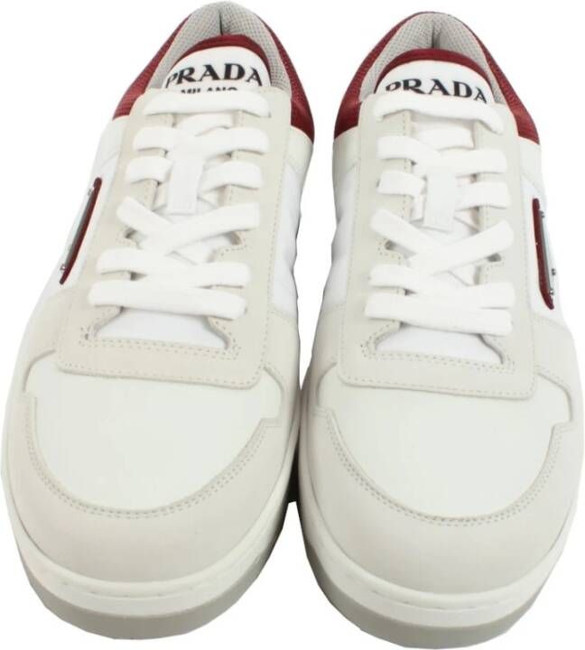 Prada Witte heren sneakers White Heren