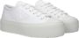 Prada Stijlvolle Sneakers met Plateauzool White Dames - Thumbnail 5