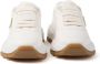 Prada Witte Leren Sneakers met Merkhiel White Dames - Thumbnail 2