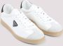 Prada Witte Leren Sneakers Stijlvol Comfortabel - Thumbnail 2