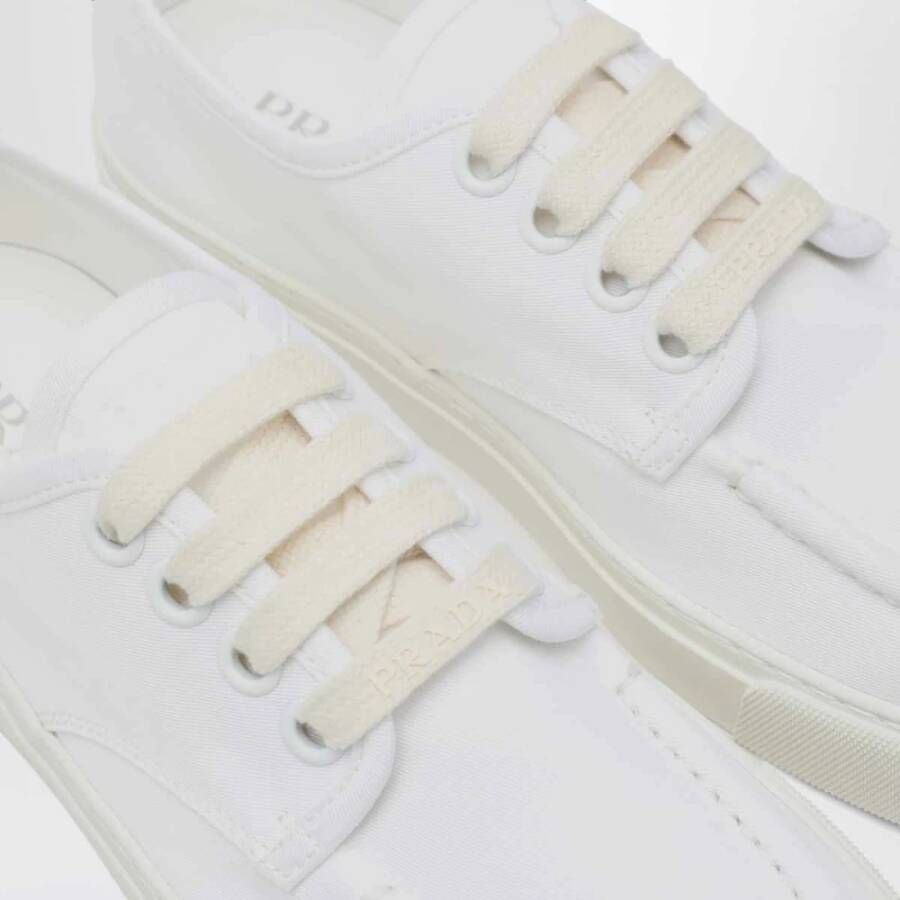 Prada Witte Sneakers Laag Model September Drop