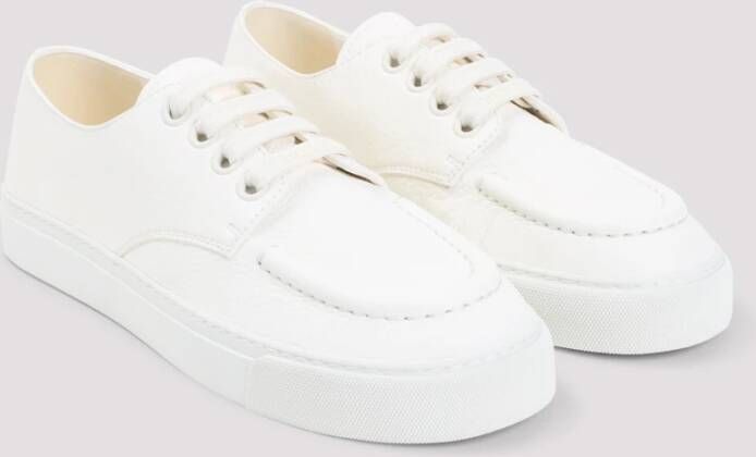 Prada Witte Sneakers Stijlvol Ontwerp Casual Chique