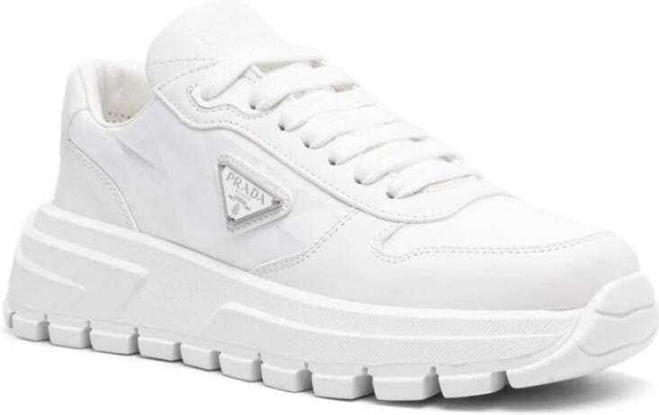 Prada Witte Sneakers voor Vrouwen