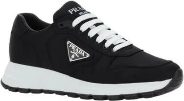 Prada Zwarte America Cup Sneakers Black Heren