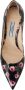 Prada Zwarte Leren Bloemen Hakken Stiletto's Pumps Multicolor Dames - Thumbnail 6
