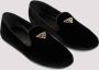 Prada Zwarte Fluwelen Pantoffels Black Dames - Thumbnail 3