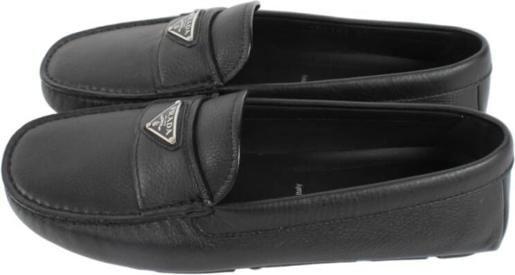Prada Zwarte heren loafers