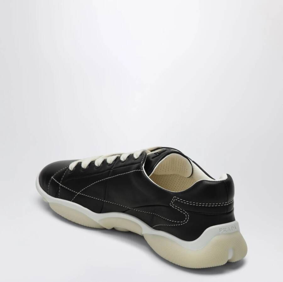 Prada Zwarte Lage Sneaker September Drop
