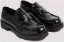 Prada Zwarte Leren Loafers Stijlvolle Herenschoenen - Thumbnail 2
