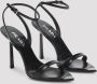 Prada Zwarte Leren Sandalen voor Vrouwen - Thumbnail 2