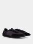 Prada Zwarte leren vetersneakers - Thumbnail 2