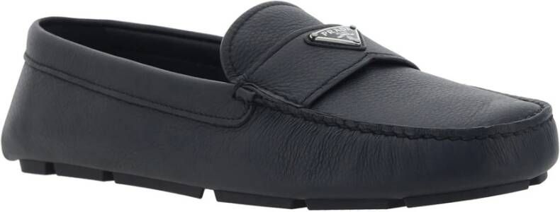 Prada Zwarte Loafer Schoenen voor Mannen