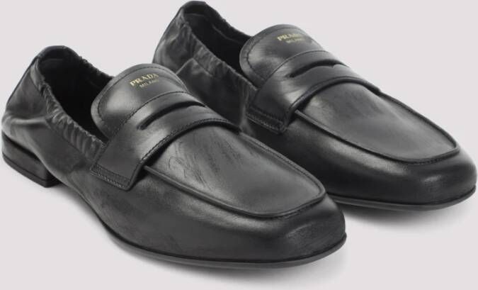Prada Zwarte Loafer Schoenen voor Vrouwen