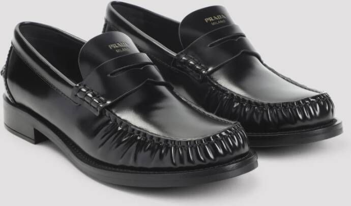 Prada Zwarte Loafer Schoenen voor Vrouwen