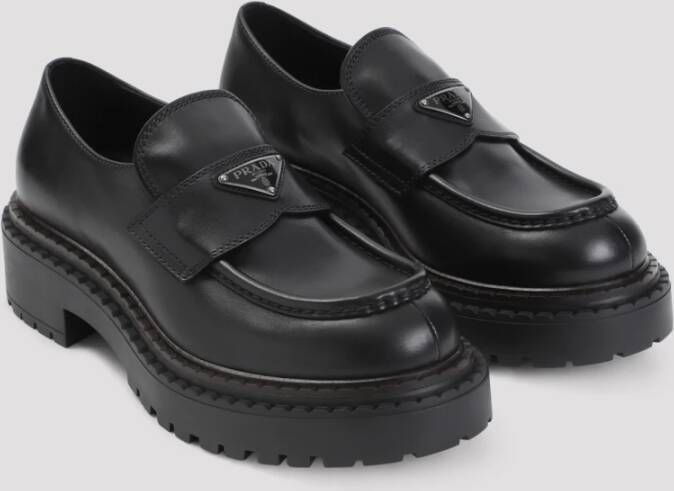 Prada Zwarte Loafers