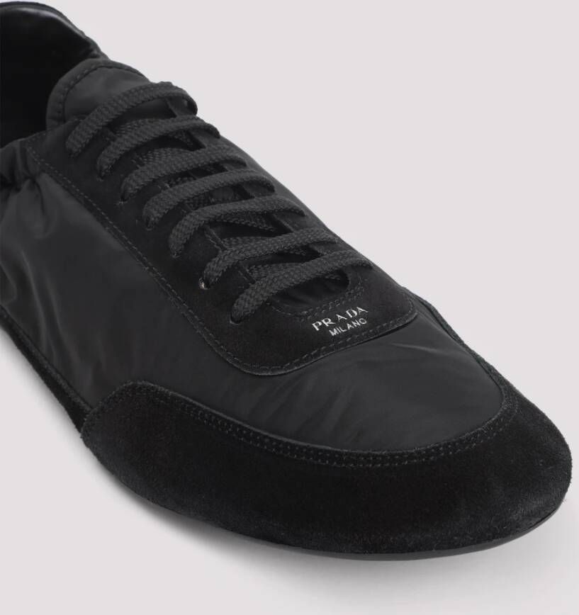 Prada Zwarte Re-Nylon Sneakers