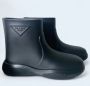 Prada Zwarte regenlaarzen Mellow Caocho Black Dames - Thumbnail 7