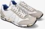 Premiata Heren Sneakers Lucyd 206E van leer en suède White Heren - Thumbnail 5