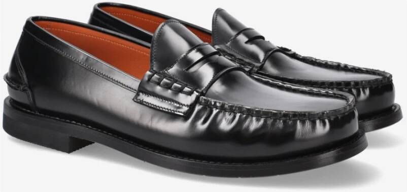Premiata 32156D Arnold mocassins van kalfsleer Black Heren