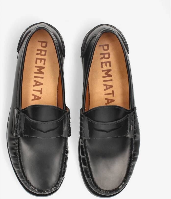 Premiata 32156D Arnold mocassins van kalfsleer Black Heren