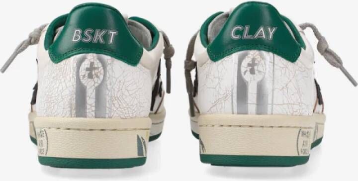 Premiata Basket Clayd 6778 Stijlvolle Sneakers White Dames