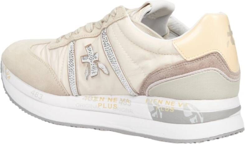 Premiata Beige Conny Platform Sneakers Multicolor Dames