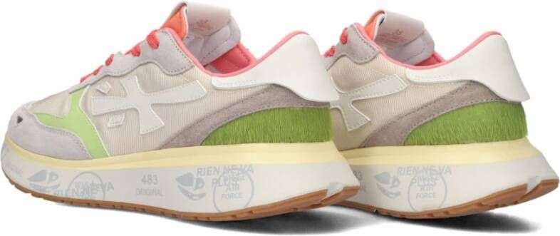 Premiata Beige Lauryn Dames Sneakers