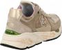 Premiata Beige Leren en Technische Stof Sneakers Beige Dames - Thumbnail 3
