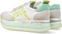 Premiata Beige Low Top Sneakers - Thumbnail 2